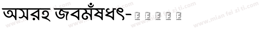 Amin Regular字体转换